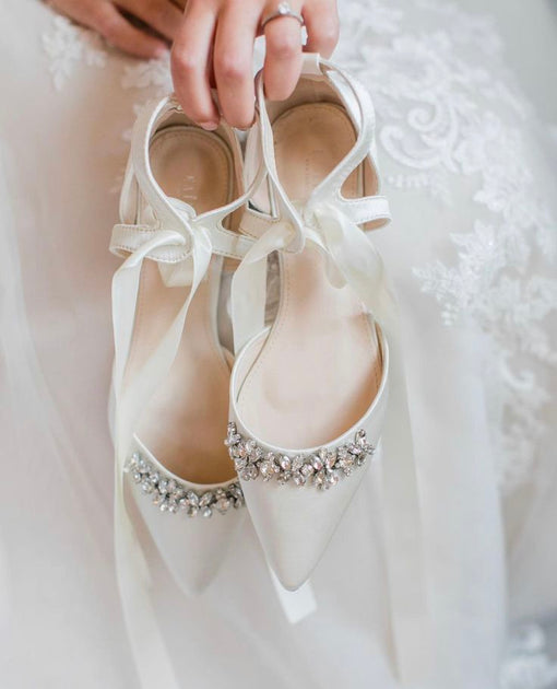 Silver Wedding Shoes: 29 Best Ideas [2023 Guide + FAQs]