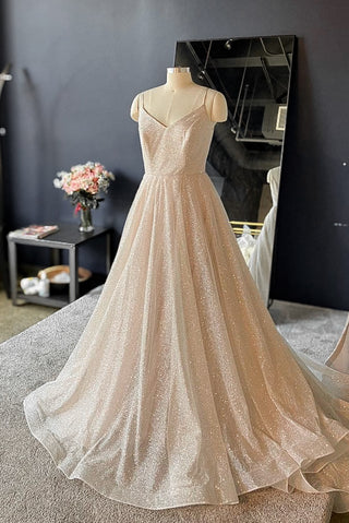 Plus Size Glitter Wedding Dress Heist