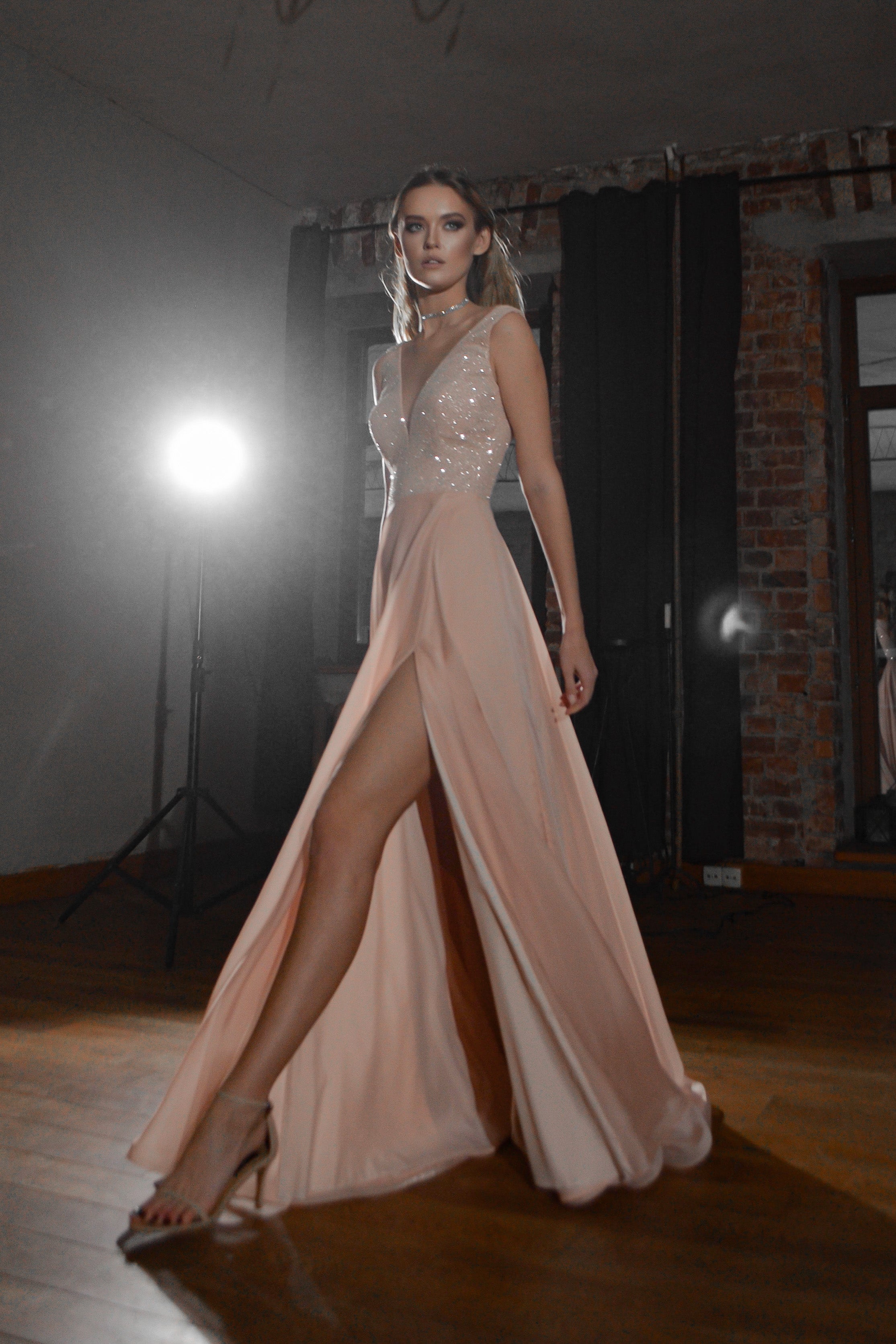 catwalk evening dresses Catwalk Couture Pink Evening Gown