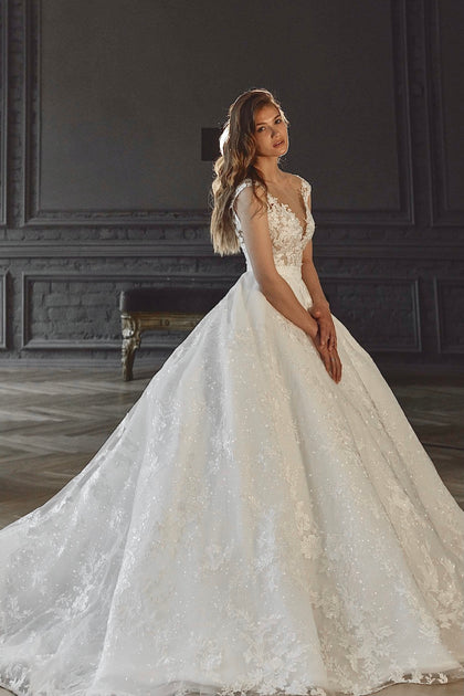 Shiny Short Wedding & Evening Dress Rakel – Olivia Bottega