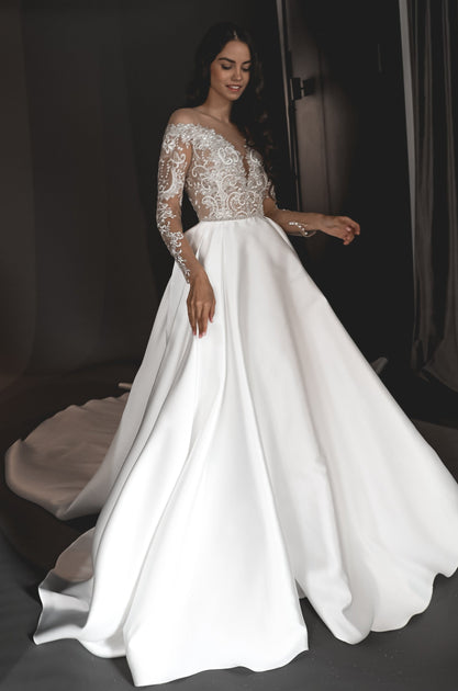 Wedding Dresses & Gowns with Lace Top