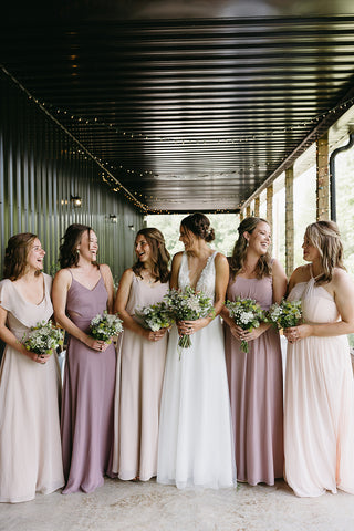Should A Bridesmaid’s Dress Match With The Bride’s Dress?