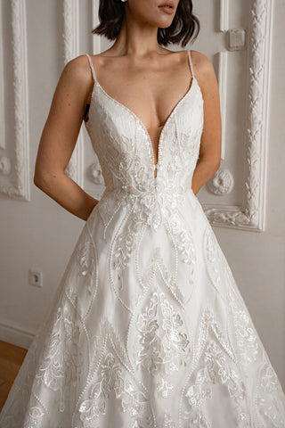 Lace Wedding Dress Wakanda - Olivia Bottega