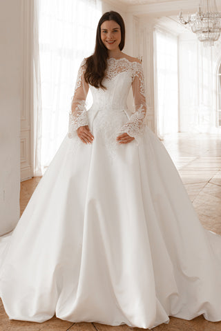 Extra Convertible Wedding Dress Steltella (Basic dress bolero