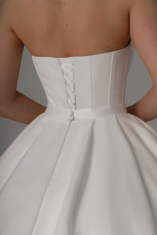 2 in 1 Wedding Dress Steltella With Detachable Skirt Protea