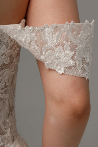 Short Lace Wedding Dress Mitsis