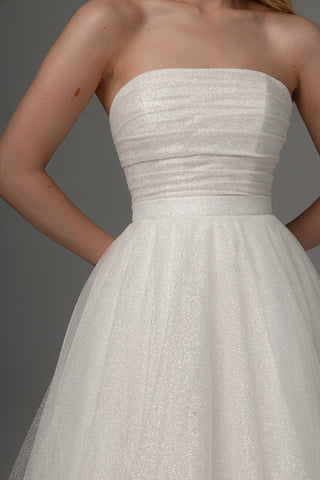 2 in 1 Wedding Dress Ebba With Detachable Kerstin Skirt