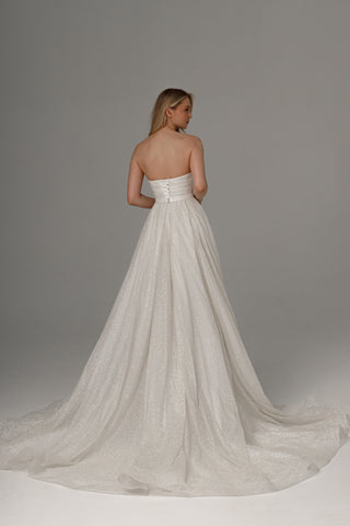 2 in 1 Wedding Dress Ebba With Detachable Calista Skirt