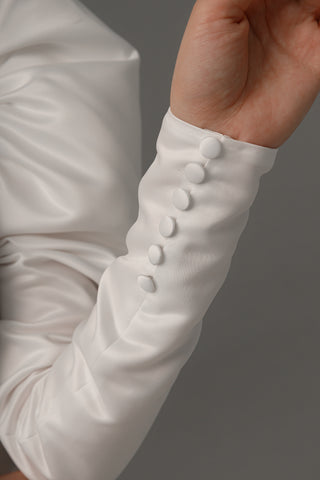 wedding dress donoma with long sleeves reviews Dama Couture, Suri Sample Wedding Dress Save 78%