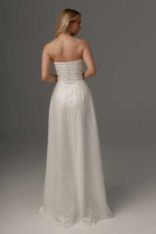 Wedding Dress Elu with Detachable Straps US 22 Wedding Dress Elu with Detachable Straps US 22