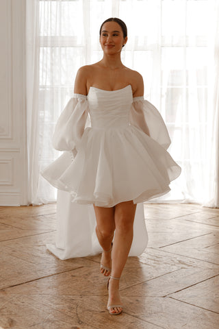 Wedding Dress Fiorelia Textured Organza