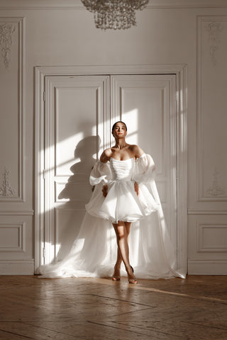 Wedding Dress Fiorelia Textured Organza