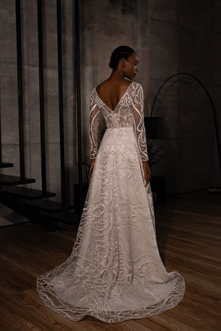 Lace A-line Wedding Dress Toba Light ivory / US 8 Lace A-line Wedding Dress Toba Light ivory / US 8