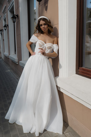 Organza Wedding Dress Asa