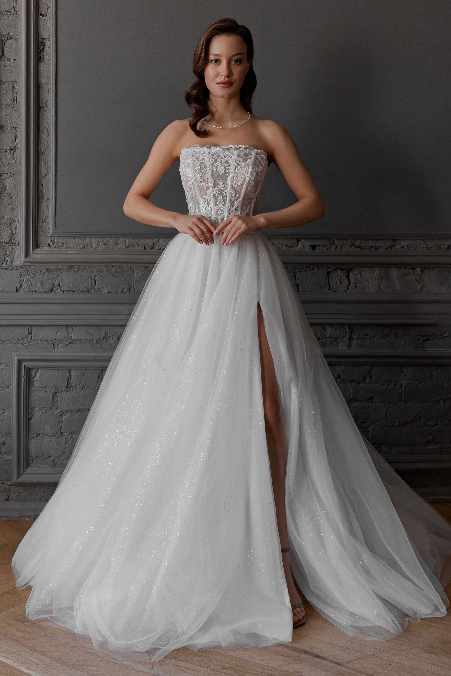 Sparkle Tulle Wedding Dress Serenity - Main Image