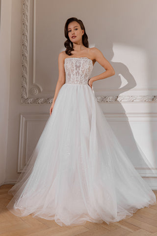 Sparkle Tulle Wedding Dress Serenity Olivia Bottega Sparkle Tulle Wedding Dress Serenity Olivia Bottega