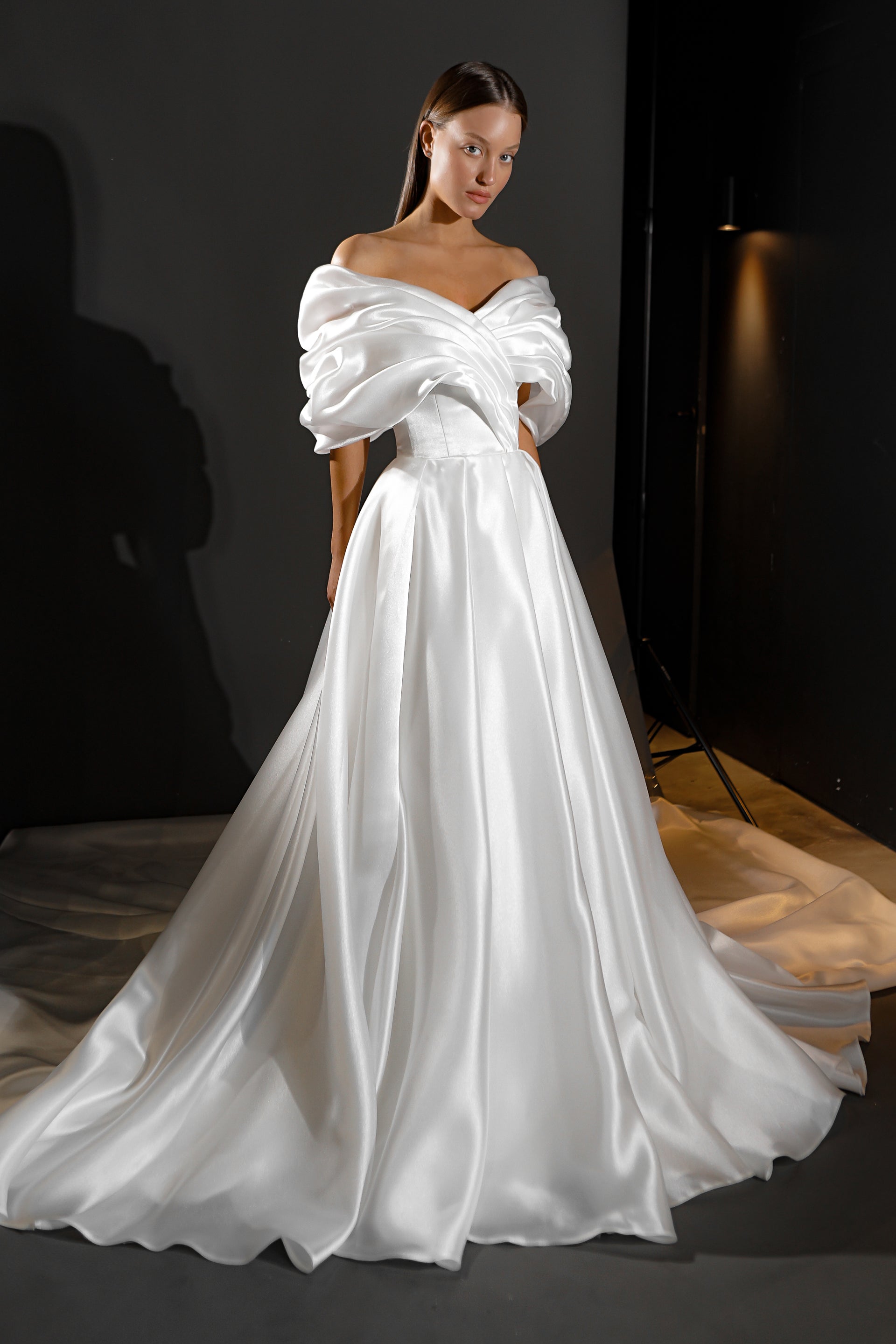 Off-The-Shoulder Wedding Dresses | Buy Off-Shoulder Neckline Bridal Gown Online | Olivia Bottega Off-The-Shoulder Wedding Dresses | Buy Off-Shoulder Neckline Bridal Gown Online | Olivia Bottega
