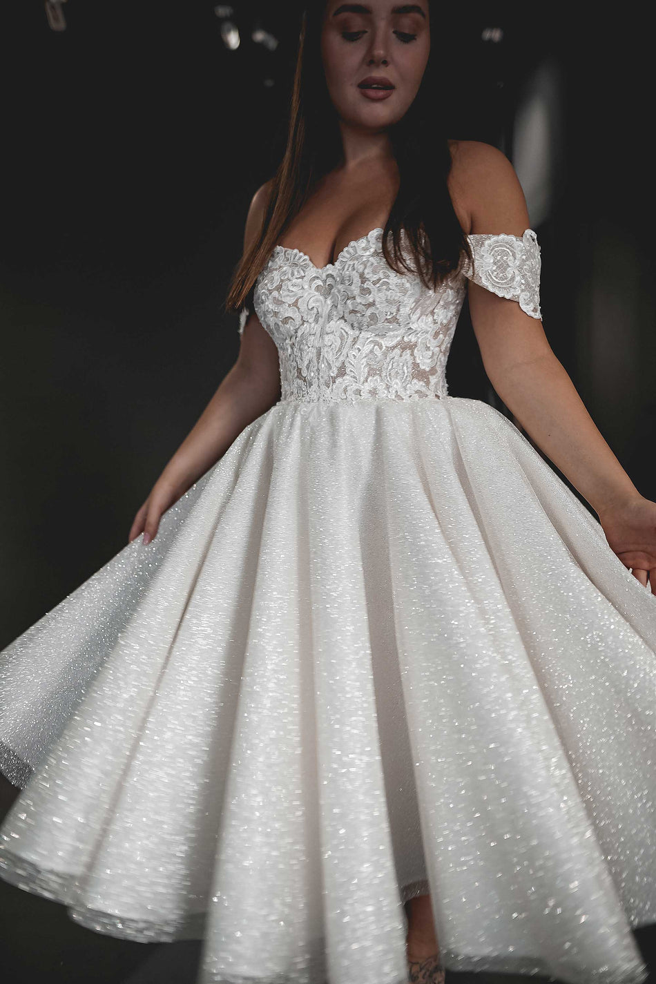 Sparkle Wedding Dresses | Beautiful Glitter Styles | Olivia Bottega