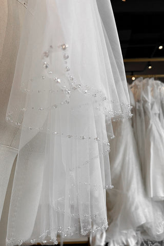 Wedding Veil Crystal H56