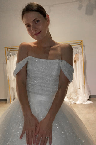 Sparkle Wedding Dress Nicole