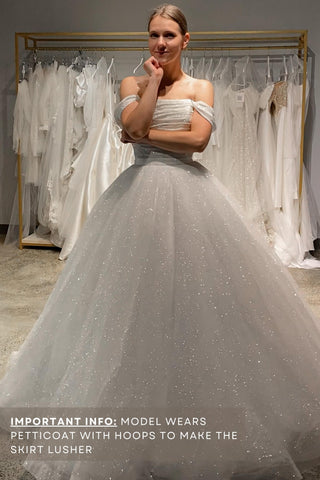 Sparkle Wedding Dress Nicole