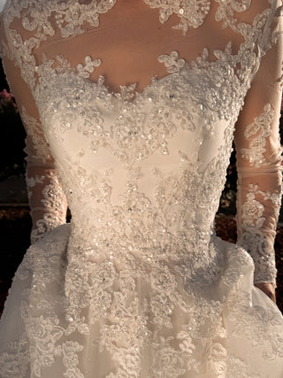 Lace A-line Dress Sakura Light ivory / US 24 Lace A-line Dress Sakura Light ivory / US 24