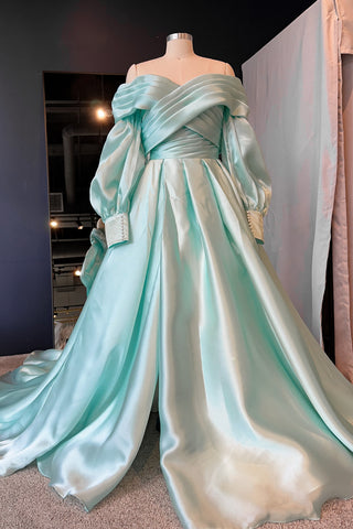 Aquamarine Wedding Dress Audrey