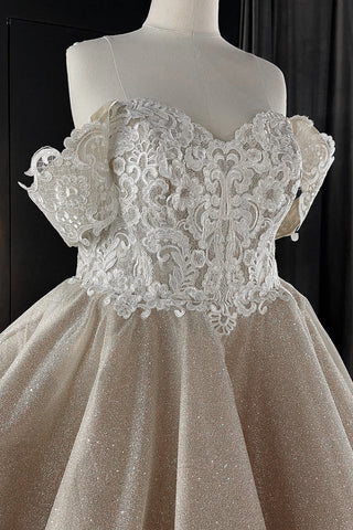 Tea Length Lace Wedding Dress Elise