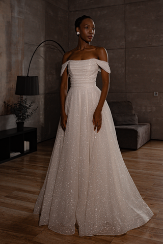 Sparkle Wedding Dress Amelia