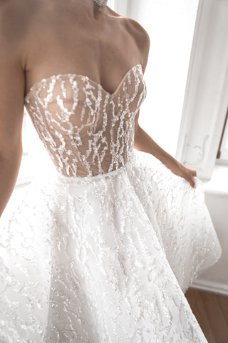 Sequin Wedding & Evening Dress Monro
