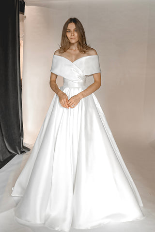 Satin Wedding Dress Cameron