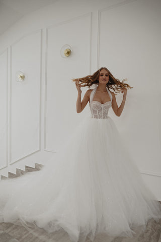 floral lace wedding dress with detachable straps reviews Romantic Floral Lace A-Line Wedding Dress with Detachable Straps