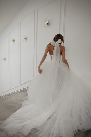 floral lace wedding dress with detachable straps reviews Floral Lace Wedding Dress Lillian with Detachable Sleeves US 2