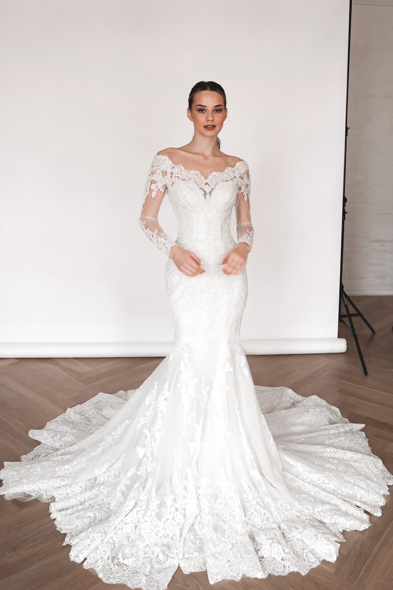 Off-The-Shoulder Wedding Dresses & Gowns | Bridal Online Shop – Olivia  Bottega