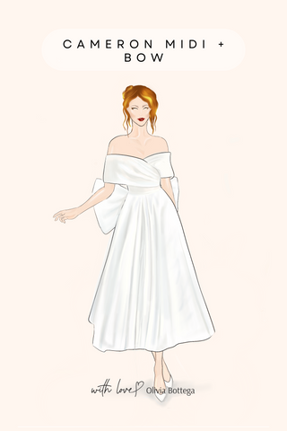 Off the shoulder dress drawing hot sale