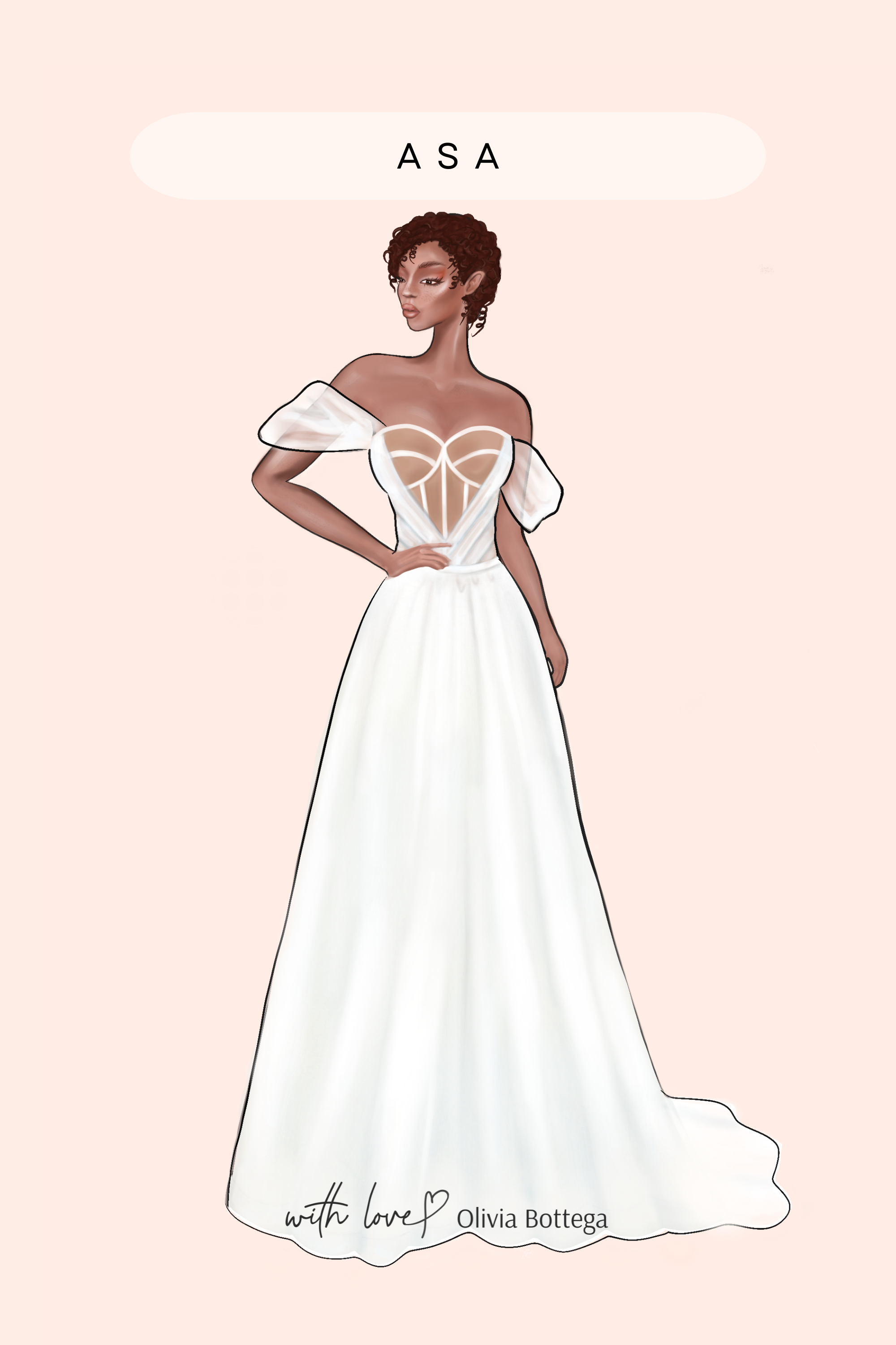 Gown sketch outlet