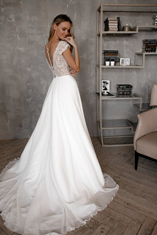 Cap Sleeve Wedding Dresses & Gowns | Online Bridal Shop Olivia Bottega Cap Sleeve Wedding Dresses & Gowns | Online Bridal Shop Olivia Bottega