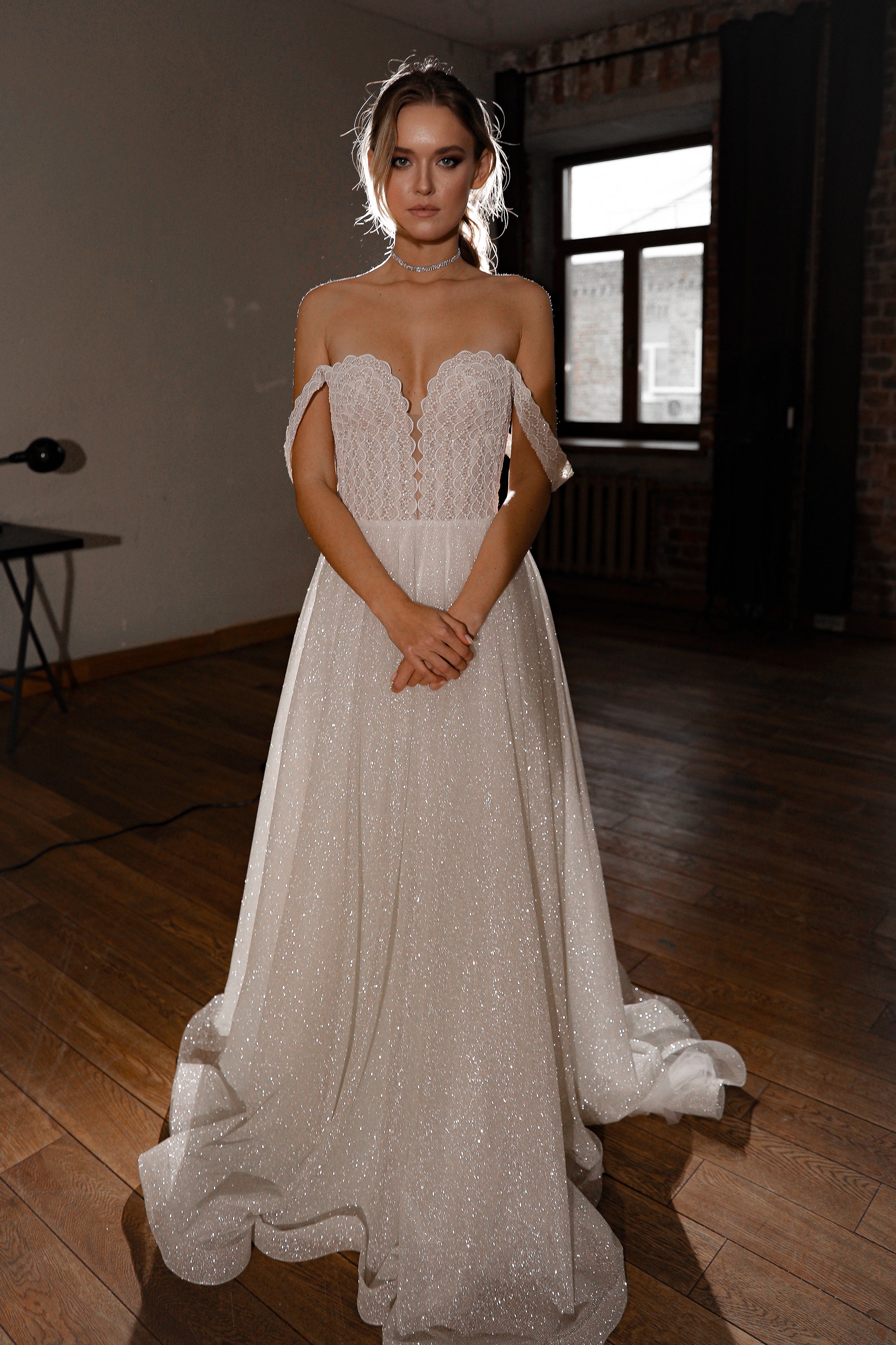 black strapless dress formal Ladivine CD886 Long Fitted Satin Halter Prom Dress Maxi Slit Formal Gown Gloves Side Overskirt 4 / Dusty Blue