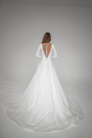 Plus Size Organza Wedding Dress Tayra