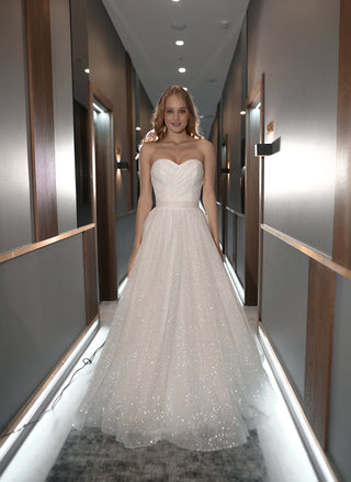 Sparkle Sleeveless Wedding Dress Kerstin