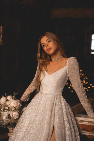 Sparkle wedding dress Miranda - oliviabottega