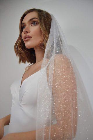 Super sparkly wedding veil - oliviabottega