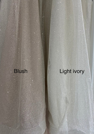 Sparkle Wedding Dress Inkery With Square Neckline Olivia Bottega Sparkle Wedding Dress Inkery With Square Neckline Olivia Bottega