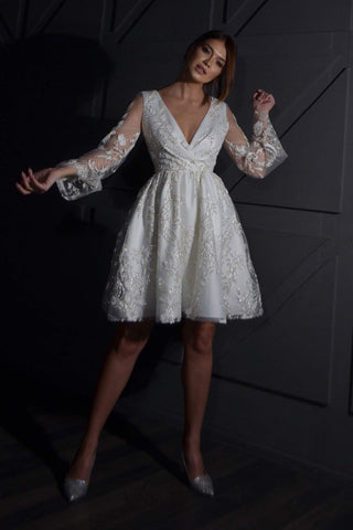 Short Wedding Dress Kay Olivia Bottega Short Wedding Dress Kay Olivia Bottega