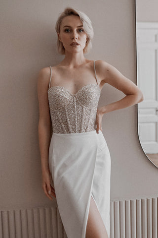 madonna corset dress Sparkly Wedding Dress Madonna Custom Size
