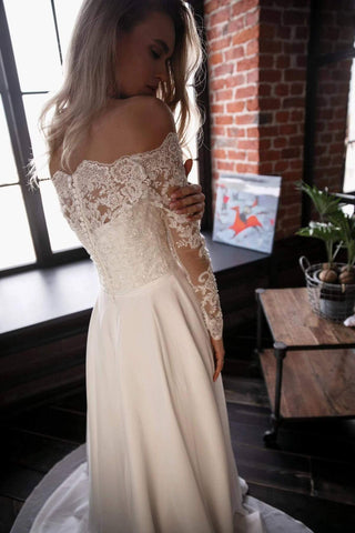 Chiffon Lace Wedding Dress Olivia Fly Olivia Bottega Chiffon Lace Wedding Dress Olivia Fly Olivia Bottega