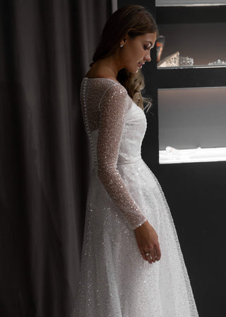 Boho Wedding Dress Feilen with Sleeves Olivia Bottega Boho Wedding Dress Feilen with Sleeves Olivia Bottega