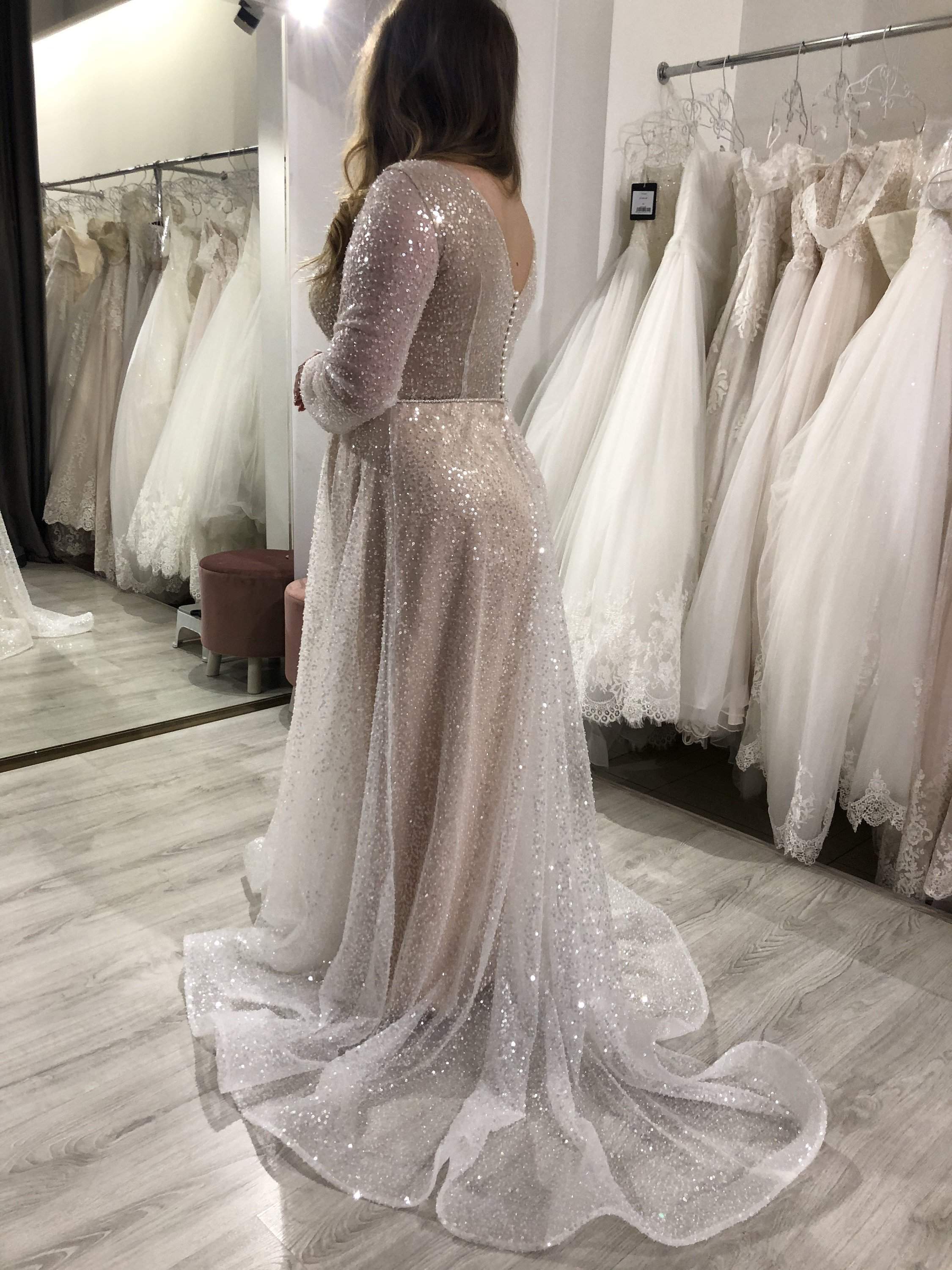 Latest Elegant Silver Bridal Dress Pakistani Online 2021 – Nameera by Farooq