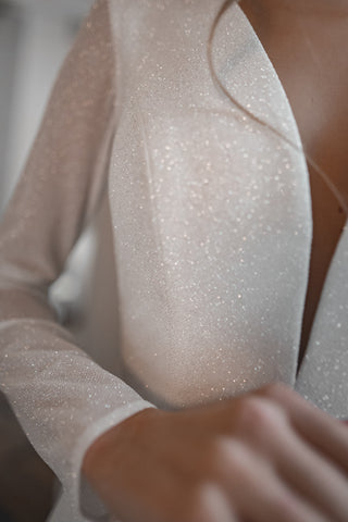 Glittery Wedding Dress Zarina