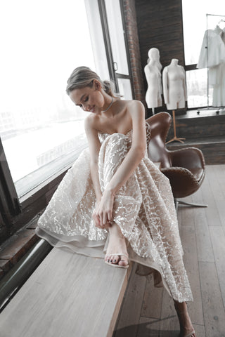 Sequin Wedding & Evening Dress Monro